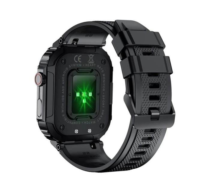 VELTORI VT200-1 Smartwatch Černý silikonový řemínek VELTORI VT200-1 Smartwatch Černý silikonový řemínek