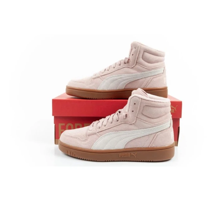 Dámská sportovní obuv Puma Reb-L Mid powder pink kotníkové boty pro zimní dámské