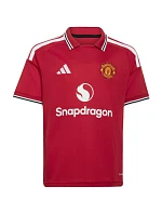 Adidas Manchester United dětský domácí dres 26/27 červená KC4796 Adidas Manchester United dětský domácí dres 26/27 červená KC4796
