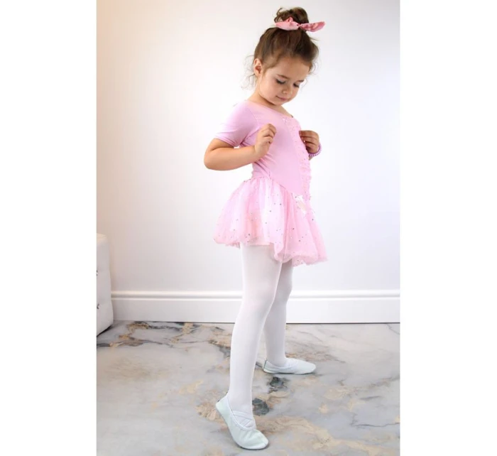 Dívčí kožené baleríny bílé model 17296826 - Nazo Dívčí kožené baleríny bílé model 17296826 - Nazo