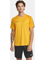 Craft Teamwear Squad Go Contrast Jersey M Pánské kontrastní sportovní tričko 82.2725 sweden yellow/golden Craft Teamwear Squad Go Contrast Jersey M Pánské kontrastní sportovní tričko 82.2725 sweden yellow/golden