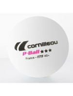 Míčky na stolní tenis  P-BALL ITTF bílé 3 ks - Cornilleau
