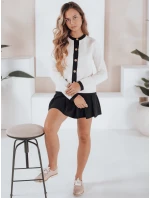 Dámský svetr CHICLINE ecru FashionStreet MY2557