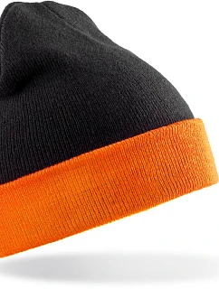 RC Pletená čepice  28. black/orange model 22424944 - Result Headwear
