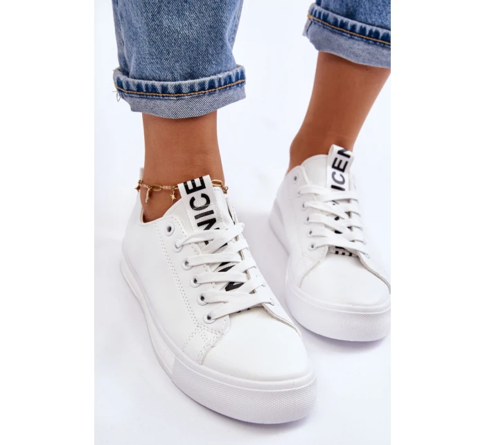 Dámské Tenisky Klasické Bílé model 21524880 - Boto Dámské Tenisky Klasické Bílé model 21524880 - Boto