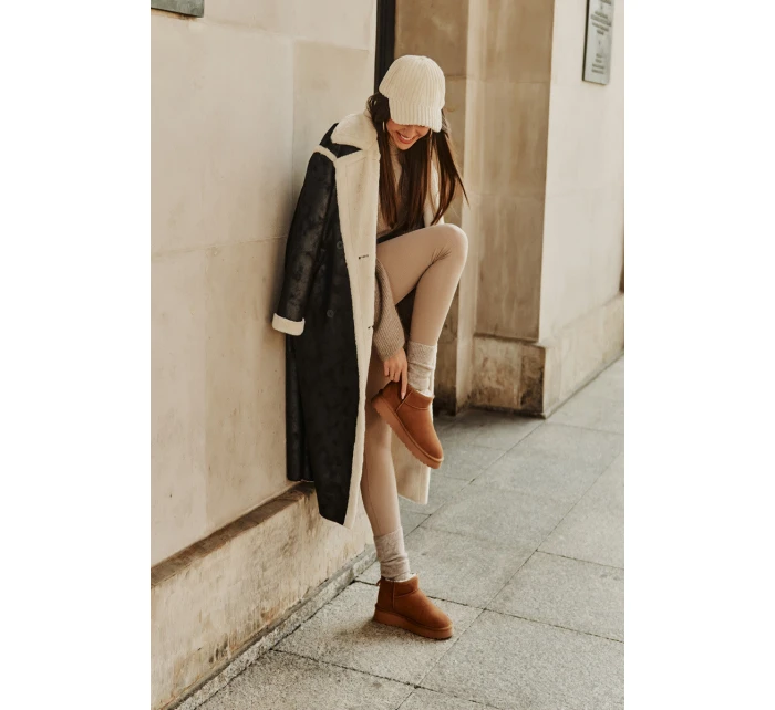 Nízké Semišové Sněhule Přírodní Kůže Vinceza 97950 Camel Nízké Semišové Sněhule Přírodní Kůže Vinceza 97950 Camel