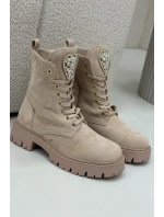 Dámské workery s krystaly na jazyku béžové Rosira Dámské workery s krystaly na jazyku béžové Rosira