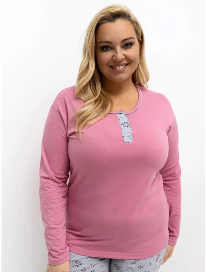 DU PI pyžamo FP 501.22 růžové DU PI pyžamo FP 501.22 růžové