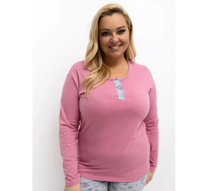 DU PI pyžamo FP 501.22 růžové DU PI pyžamo FP 501.22 růžové