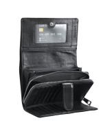 Kožená peněženka RFID model 16644528 Black - Semiline