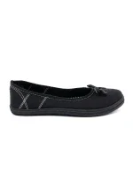 Trendy baleríny dámské černé bez podpatku Trendy baleríny dámské černé bez podpatku