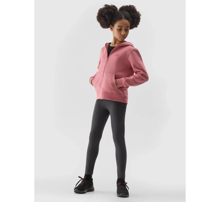 Dívčí elastické bavlněné legíny 4F Junior Dívčí elastické bavlněné legíny 4F Junior