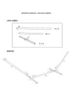 Kovový stojan HAMMOTA RACK 374x91x111CM