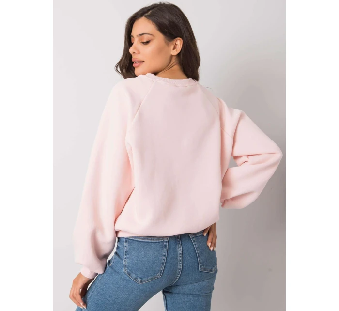 Mikina RV BL 6758.50P světle růžová