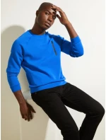 Pánská mikina U1YA22FL03P - G7K7 - Světlá modrá - Guess