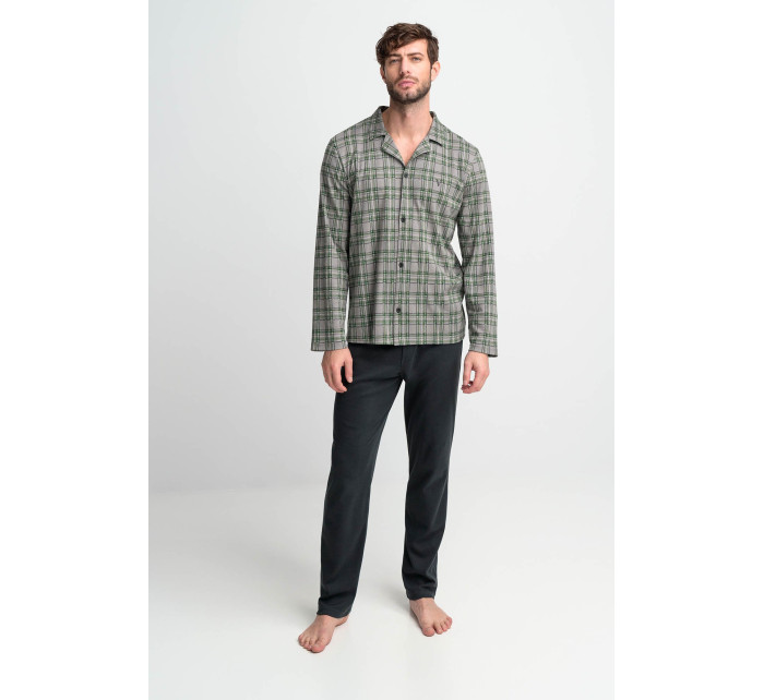 Vamp - Pohodlné dvoudílné pánské pyžamo 15956 - Vamp