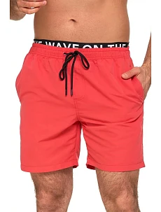 Pánské plavky KSZ2600-002 červené - Moraj