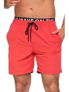 Pánské plavky KSZ2600-002 červené - Moraj