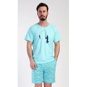Pánské pyžamo šortky Rybář
