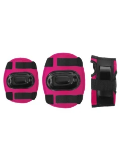 Sada chráničů Nils Extreme Dark Pink velikost XS H180