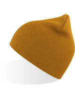 Recy Beanie Pletená čepice model 22479376 mustard - Atlantis Headwear Recy Beanie Pletená čepice model 22479376 mustard - Atlantis Headwear