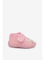 Dětské bačkory na suchý zip – růžové Katline Dětské bačkory na suchý zip – růžové Katline