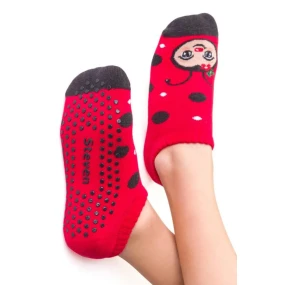 DĚTSKÁ FROTÉ OBUV S ABS 134 ČERVENÁ 26-28