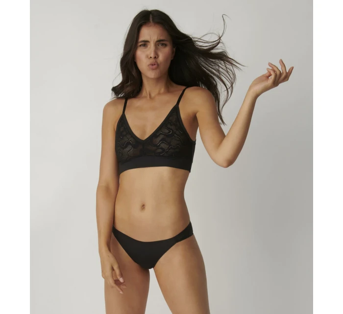 Dámská podprsenka Sloggi GO Allround Lace Bralette černá Dámská podprsenka Sloggi GO Allround Lace Bralette černá
