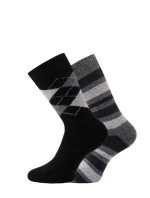 Ponožky WiK 20644 Stripes, Rhomboids Pánské A'2 39-46