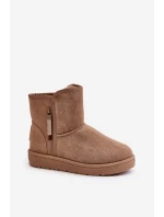 Dámské Sněhule Big Star OO274A165 Béžové