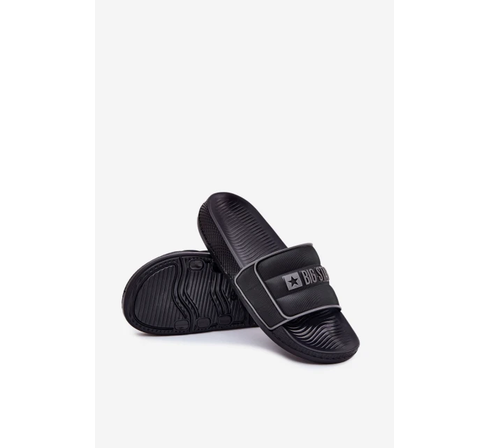Pánské sandály Big Star RR174A043 Černé Pánské sandály Big Star RR174A043 Černé