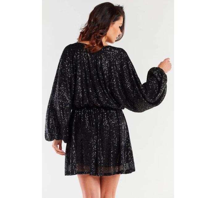 Dámské šaty model 20069577 černé - awama