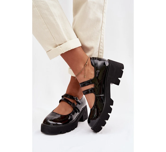 Polobotky na podpatku  model 225612 Step in style