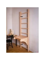 DŘEVĚNÝ ŽEBŘÍK S LAVIČKOU 112