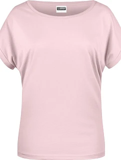 Dámské tričko z bio bavlny 02. soft pink model 22533921 - Daiber