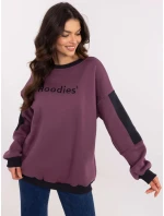 Mikina EM BL 983.10X tmavě fialová Mikina EM BL 983.10X tmavě fialová