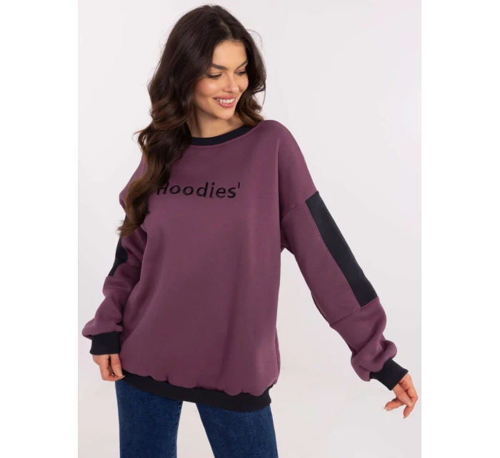 Mikina EM BL 983.10X tmavě fialová Mikina EM BL 983.10X tmavě fialová