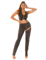 Sexy Koucla Wetlook Pants with model 19662328 Print & Cut Out - Style fashion