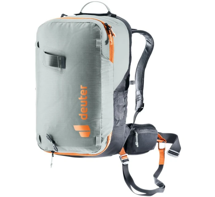 Lavinový batoh Deuter Alproof Lite 22L - plechový/černý + Garmin HRM Dual sensor