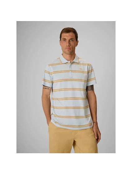 Pánské polo tričko s pravidelným střihem 4F 4FRSS26TPTSM0898-34S Pánské polo tričko s pravidelným střihem 4F 4FRSS26TPTSM0898-34S