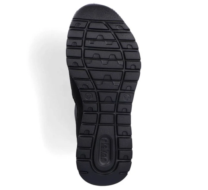 Rieker W RKR616 černá nazouvací pohodlná kotníková obuv