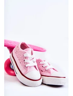 Dětské Tenisky S Růžove model 21586974 - Boto