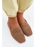 Materiálové dámské světle hnědé model 22102802 - Boto