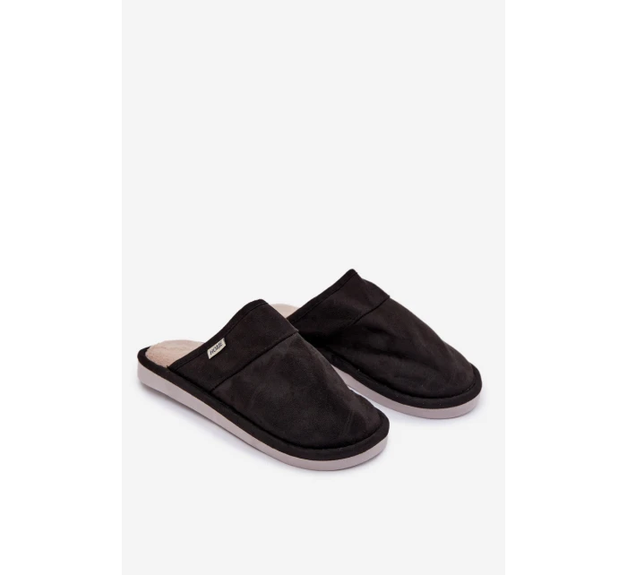 Pánské nazouváky Selomir – černé