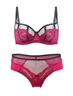 Dámská podprsenka BALCONETTE růžová model 20496539 - MEDIOLANO Dámská podprsenka BALCONETTE růžová model 20496539 - MEDIOLANO