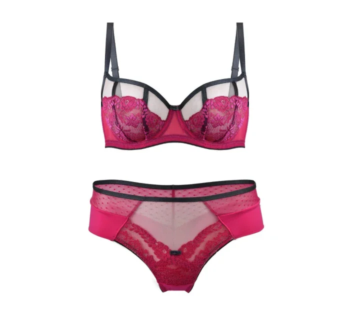 Dámská podprsenka BALCONETTE růžová model 20496539 - MEDIOLANO Dámská podprsenka BALCONETTE růžová model 20496539 - MEDIOLANO