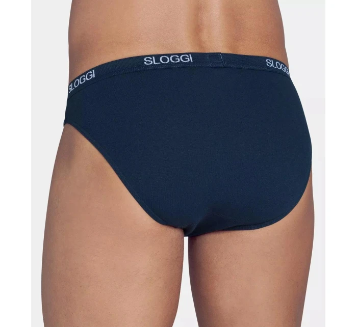 Pánské slipy men Basic Mini - NIGHT BLUE - tm. modré 0080 - SLOGGI Pánské slipy men Basic Mini - NIGHT BLUE - tm. modré 0080 - SLOGGI