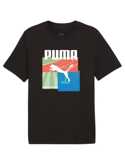 Puma Graphics Summer Sports Tee II M 627909 01 pánské tričko Puma Graphics Summer Sports Tee II M 627909 01 pánské tričko