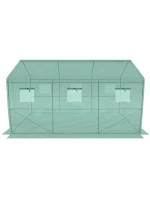 Krycí plech pro zahradní tunel 200x350x200 cm ZELENÝ Krycí plech pro zahradní tunel 200x350x200 cm ZELENÝ