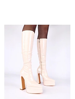 Kozačky na podpatku model 22270398 - Solea